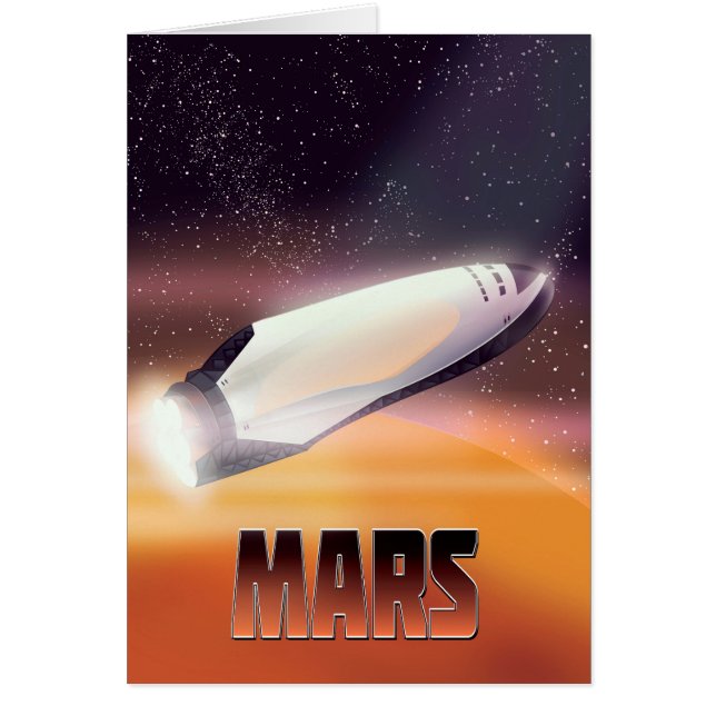 火星スペースポスター (正面)
