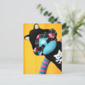 火星ソックモンキーポストカード – Kit-Kat ポストカード (スタンド正面)