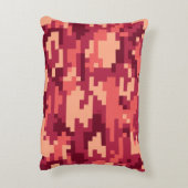 火星デザートデジタル迷彩柄/カモフラージュ アクセントクッション (裏面(縦))