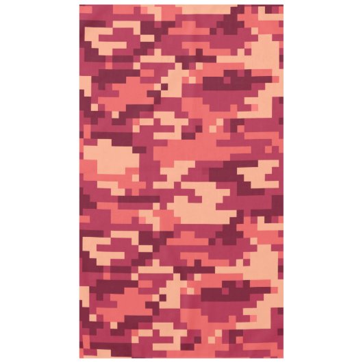 火星デザートデジタル迷彩柄/カモフラージュ テーブルクロス (正面)