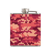 火星デザートデジタル迷彩柄/カモフラージュ フラスク (裏面)
