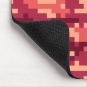 火星デザートデジタル迷彩柄/カモフラージュ マウスパッド (コーナー)