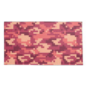 火星デザートデジタル迷彩柄/カモフラージュ 枕カバー (裏面-左)