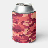 火星デザートデジタル迷彩柄/カモフラージュ 缶クーラー (缶裏面)