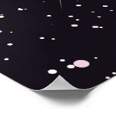 火星バイエアヴィンテージフライトポスター ポスター (角)