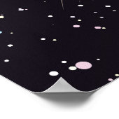 火星バイエアヴィンテージフライトポスター ポスター (角)