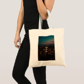 火星ブルーノタイポグラフィ トートバッグ (正面(商品))