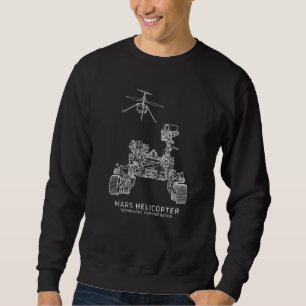 火星ヘリコプター宇宙任務 スウェットシャツ