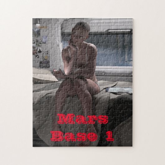 火星ベース1 ジグソーパズル (縦)