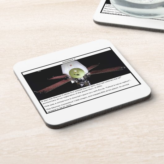 火星マリナー9 コースター (左側)