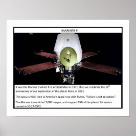 火星マリナー9 ポスター