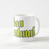 火星マンハンターロゴ コーヒーマグカップ (正面右)