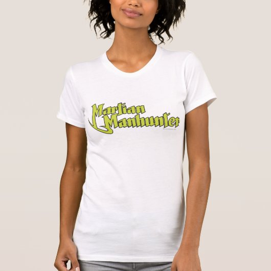 火星マンハンターロゴ Tシャツ (正面)