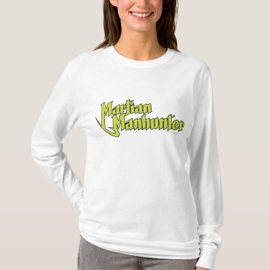 火星マンハンターロゴ Tシャツ (正面)