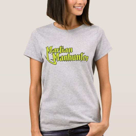 火星マンハンターロゴ Tシャツ (正面)