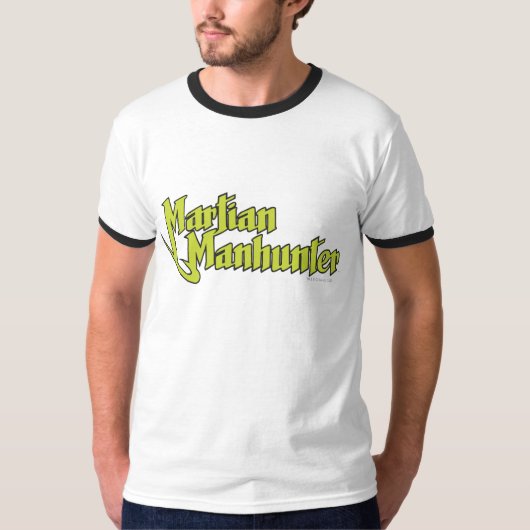 火星マンハンターロゴ Tシャツ (正面)