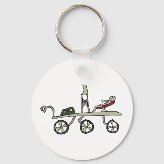 火星ローバー キーホルダー (正面)