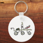 火星ローバー キーホルダー (正面)