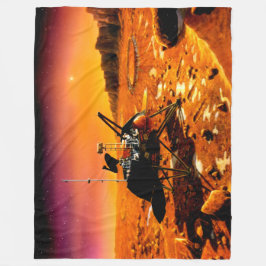 火星ローバー フリースブランケット