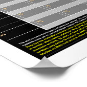 火星ローバー&モースコード ポスター (角)