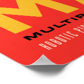 火星ヴィンテージ宇宙旅行ポスター ポスター (角)