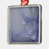 火星上の迷路形成 メタルオーナメント (左)