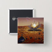 火星上昇車 缶バッジ (正面&裏面)