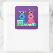 火星人のクラシックなスタイル スクエアシール (バッグ)