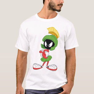 火星人のマーヴィン 腕が交差しました Tシャツ