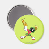 火星人を狙うレーザーを狙ったマーヴィン マグネット (正面/裏面)