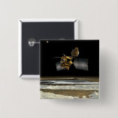 火星偵察オービター2 缶バッジ (正面&裏面)