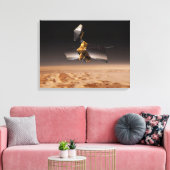 火星偵察オービター4 キャンバスプリント (インサイチュ (リビング))