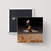 火星偵察オービター4 缶バッジ (正面&裏面)