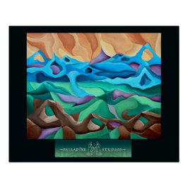 '火星再生'光沢のあるポスター ポスター