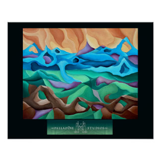 '火星再生'光沢のあるポスター ポスター