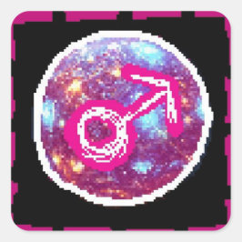 火星夜 スクエアシール