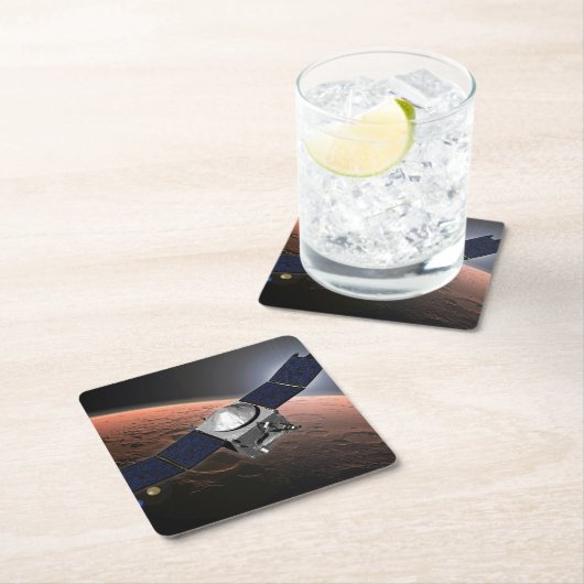 火星大気と揮発性の進化ミッション。 スクエアペーパーコースター (インサイチュ)