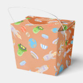 火星宇宙飛行士ボーイズテーマ誕生日パーティー フェイバーボックス (裏面サイド)