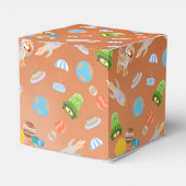 火星宇宙飛行士ボーイズテーマ誕生日パーティー フェイバーボックス (裏面サイド)