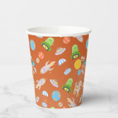 火星宇宙飛行士ボーイズテーマ誕生日パーティー 紙コップ (左)