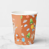 火星宇宙飛行士ボーイズテーマ誕生日パーティー 紙コップ (左)