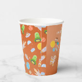 火星宇宙飛行士ボーイズテーマ誕生日パーティー 紙コップ (右)