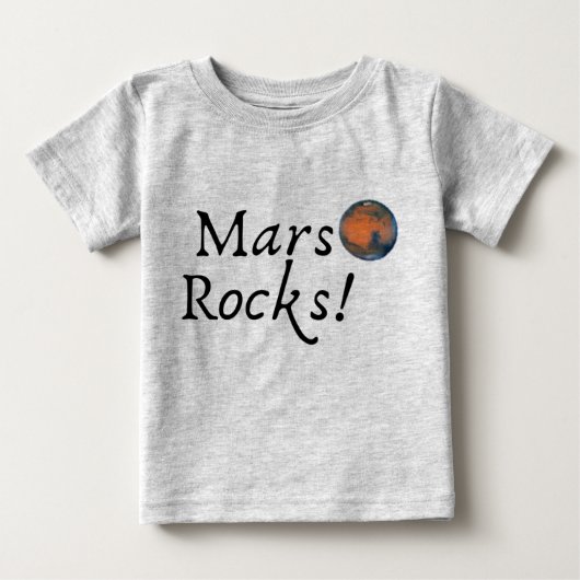 火星岩 ベビーTシャツ (正面)