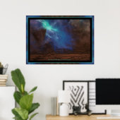 火星嵐 ポスター (ホームオフィス)