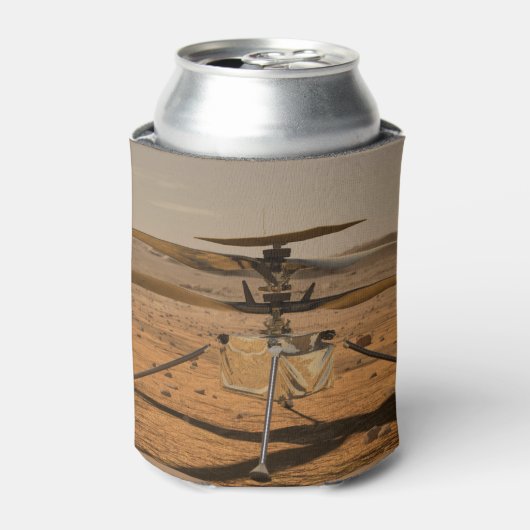 火星工房ヘリコプター 缶クーラー (缶正面)