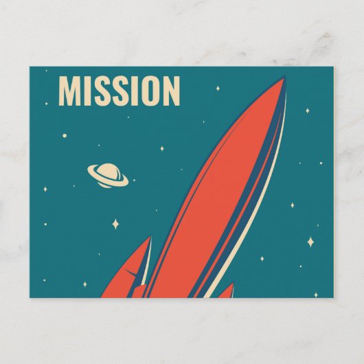 火星市 ポストカード (正面)