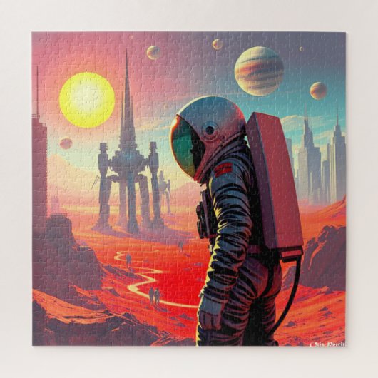 火星征服10 ジグソーパズル (縦)