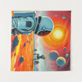 火星征服13 タペストリー (正面(横))