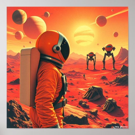 火星征服8 ポスター (正面)