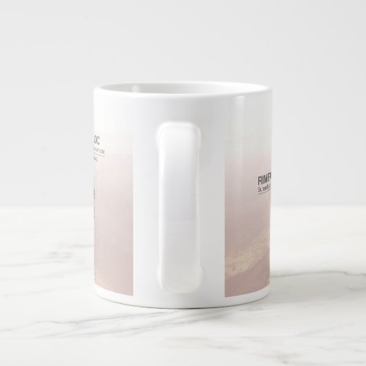 火星忍耐ローバーと楽器 ジャンボコーヒーマグカップ (裏面)